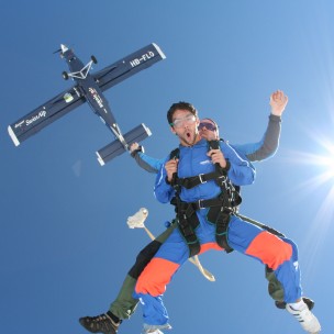 Sky Diving in Bratislava