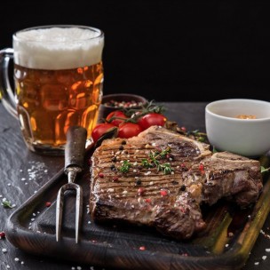 Steak Dinner & Unlimited Beer